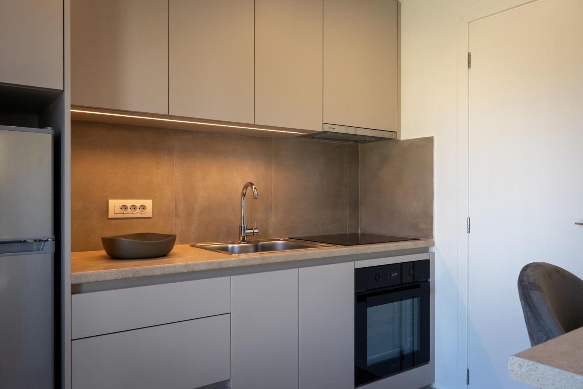 Lodge Modern Apartments, In Kalamaki Centre Eksteriør bilde